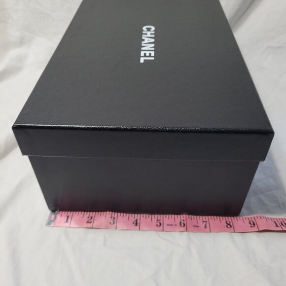 Chanel Gift Box Decorative Storage Shoe Box Empty Authentic 13 x 8.5 x 5 in - Picture 13 of 16